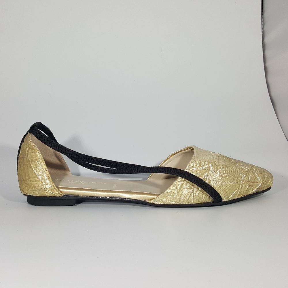 NR Rapisardi Gold Diorsay Flat Sandal
